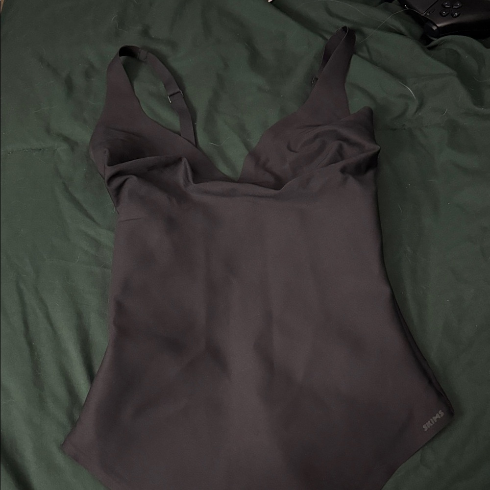 SKIMS Black Bodysuit